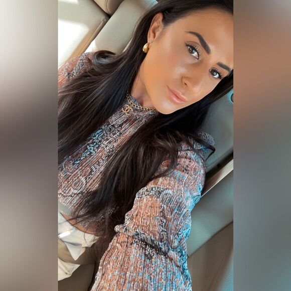 Printed long sleeve blouse - Picture 4 of 9